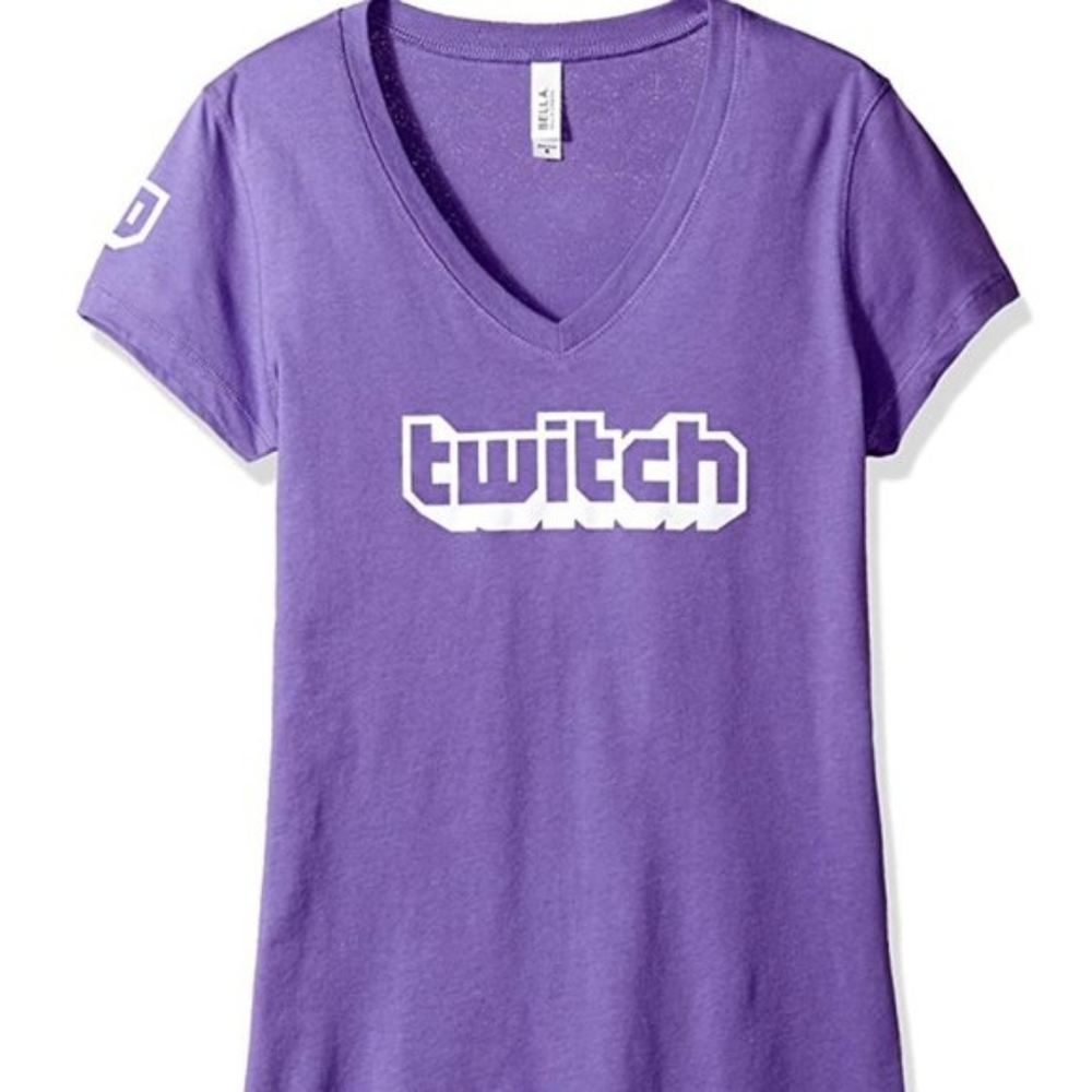 NWOT Light Purple Twitch Shirt